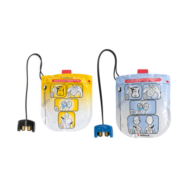 Elektrody do defibrylatora AED Defibtech Lifeline  (dla dorosłych | dla dzieci)