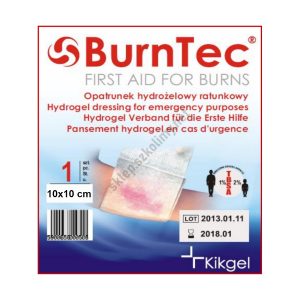 Opatrunek hydrożelowy BurnTec 10x10 cm