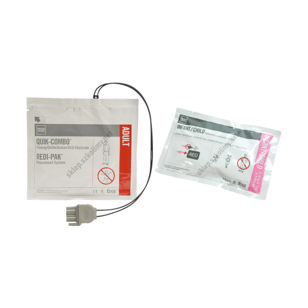 Elektrody do defibrylatora AED LIFEPAK 1000  (dla dorosłych | dla dzieci)