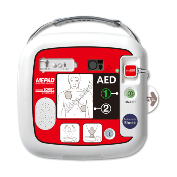Defibrylator AED ME PAD CU Medical Systems SP1 automatyczny