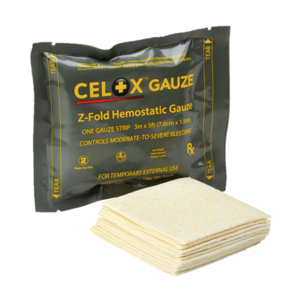 Opatrunek hemostatyczny Celox Gauze Z-FOLD