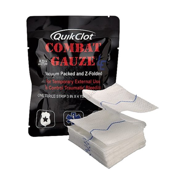 Opatrunek hemostatyczny QuikClot Combat Gauze LE