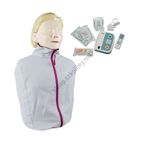 Laerdal Little Anne + Defibrylator szkoleniowy XFT 120C+
