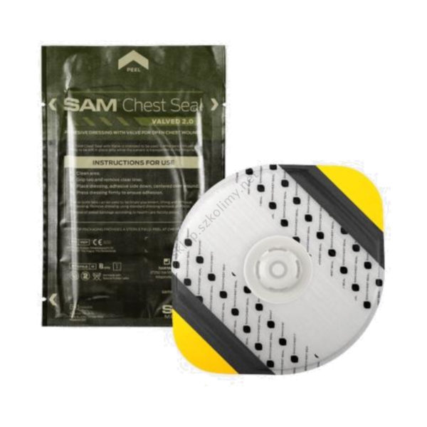 Opatrunek wentylowy SAM Chest Seal Valved 2.0