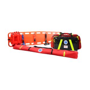 Zestaw PSP R1 w torbie (KSRG 06.2021) z szynami kramera i deską ortopedyczną