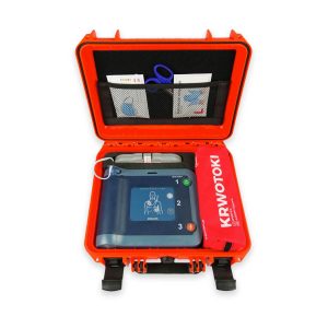 Defibrylator AED Philips Heartstart FRx w walizce ochronnej PANARO