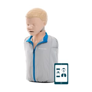 Zestaw – fantom dziecka Laerdal Little Junior QCPR + defibrylator szkoleniowy Shenzhen XFT-120C+
